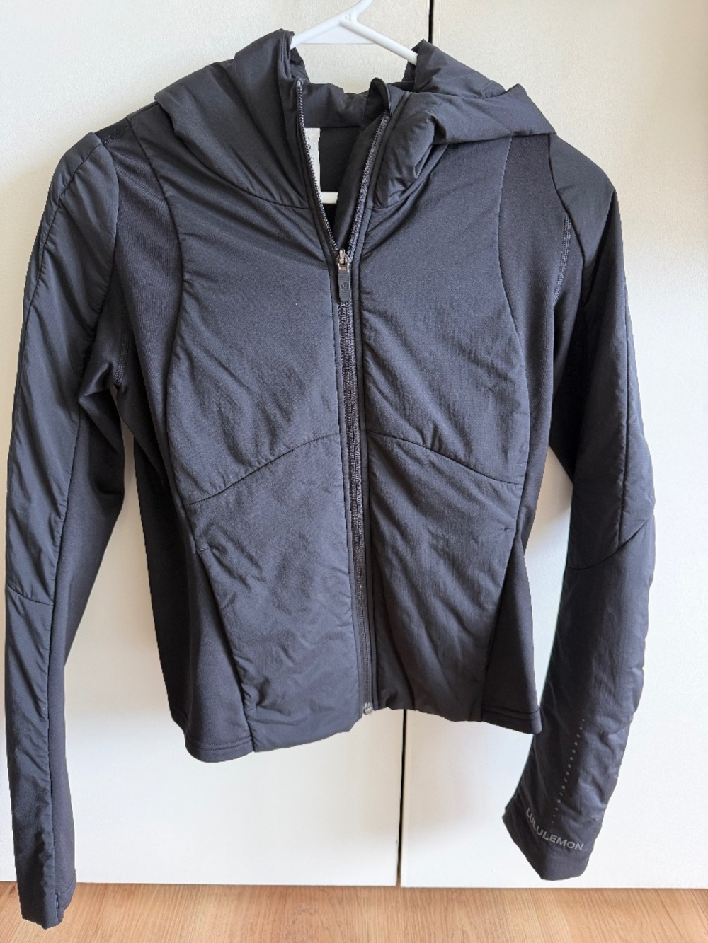 Black Lululemon Zip up Jacket with Hood